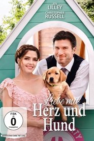 Poster Liebe mit Herz und Hund