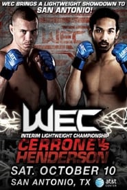 Poster WEC 43: Cerrone vs. Henderson