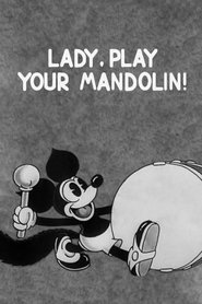 Poster Lady, Play Your Mandolin! 1931