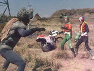 Hello! Riderman, be Careful of Nezura Man