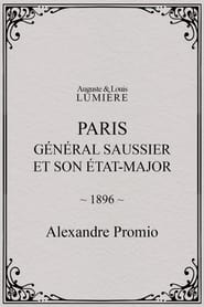 Poster Paris : général Saussier et son état-major