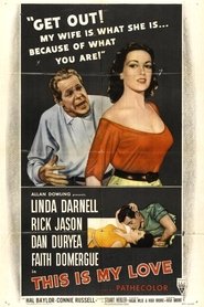 Poster This Is My Love 1954