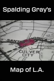 Poster Spalding Gray's Map of L.A.