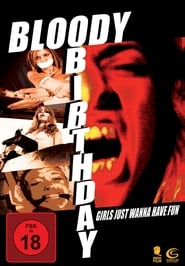 Poster Bloody Birthday - Ein blutiger Geburtstag