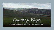 The Elham Valley in March