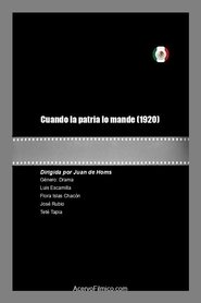 Poster When the country sends it 1920