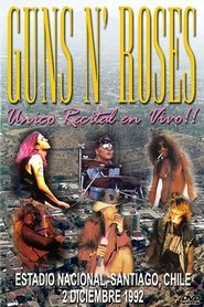 Poster Guns N' Roses: Unico Recital en Vivo!! 1992