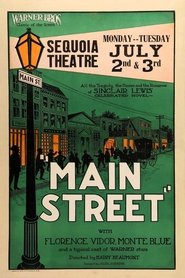 Poster Main Street 1923