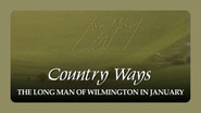 The Long Man of Wilmington in January