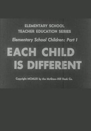 Poster Each Child is Different 1954