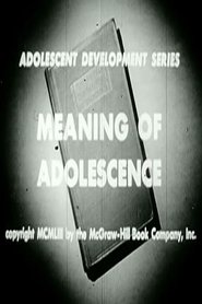 Poster Meaning of Adolescence 1953