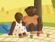 Little Brown Bear loves picnics