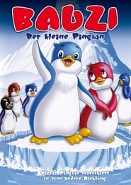 Poster Bauzi, der Pinguin aus der Antarktis