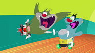 Oggy at Top Speed