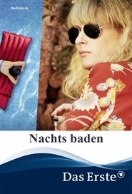 Poster Nachts baden