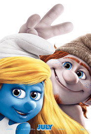 Смурфики 2 постер