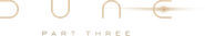 Dune: Part Three Logo