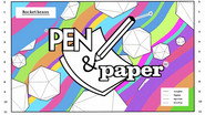 Pen & Paper