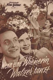 Poster Wenn eine Wienerin Walzer tanzt 1951
