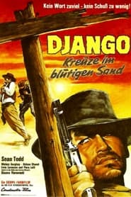 Poster Django – Kreuze im blutigen Sand