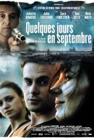 Quelques jours en septembre streaming film