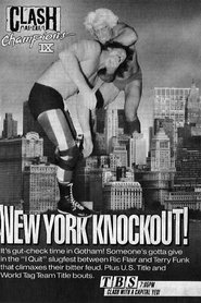 Poster NWA Clash of The Champions IX: New York Knockout 1989
