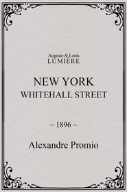 Poster New York, Whitehall Street 1896