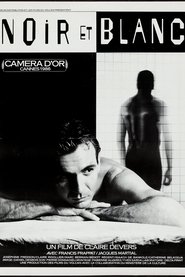 Poster Noir et blanc 1986