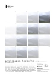 Anunciaron tormenta poster