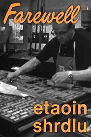Poster Farewell, Etaoin Shrdlu 1980