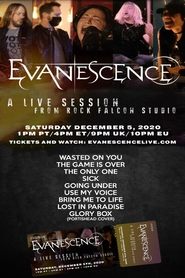 Poster Evanescence - A Live Session From Rock Falcon Studio