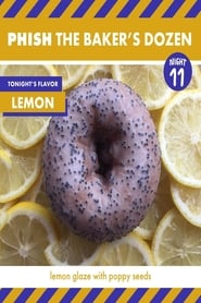 Poster Phish The Baker's Dozen Night 11 Lemon