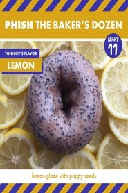Poster Phish The Baker's Dozen Night 11 Lemon 2017