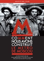 Poster Wie wir die Metro in Moskau Bauten