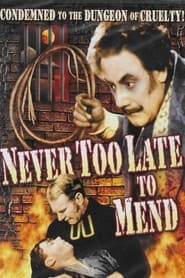 Poster It's Never Too Late to Mend