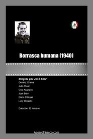Poster Borrasca humana 1940