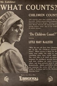 Poster Do Children Count? 1917