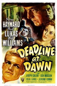 Deadline at Dawn постер