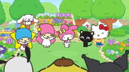 Chococat's Flower Frenzy