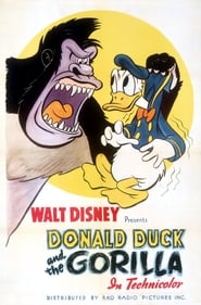 Poster Donald und der Gorilla