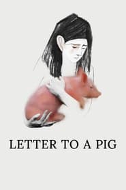Poster Brief an ein Schwein