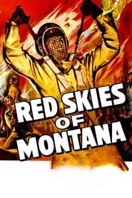 Poster Red Skies of Montana 1952
