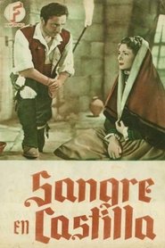 Poster Sangre en Castilla 1950
