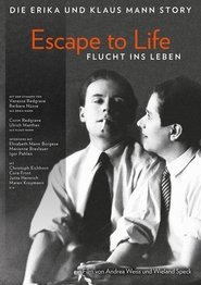 Poster Escape to Life: The Erika and Klaus Mann Story 2001