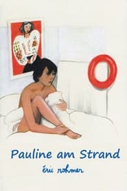 Poster Pauline am Strand