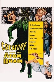 Creature with the Atom Brain постер