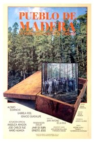 Poster Wooden Town 1990