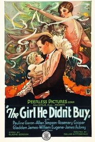 Poster The Girl He Didn't Buy 1928