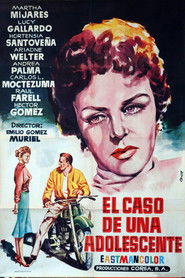 Poster El caso de una adolescente 1958