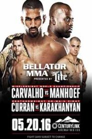 Poster Bellator 155: Carvalho vs. Manhoef 2016